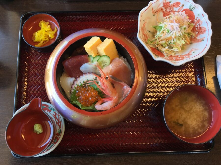 Seafood in Kanazawa, Japan